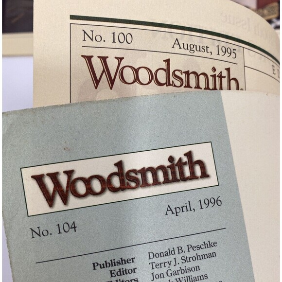 13 Woodsmith And ShopNotes Woodworking Magazines - Picture 7 of 12